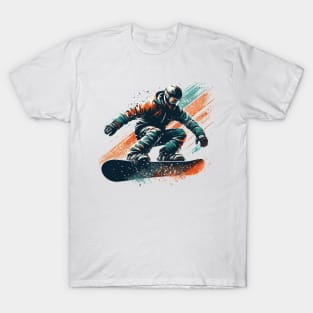 Snowboarding T-Shirt